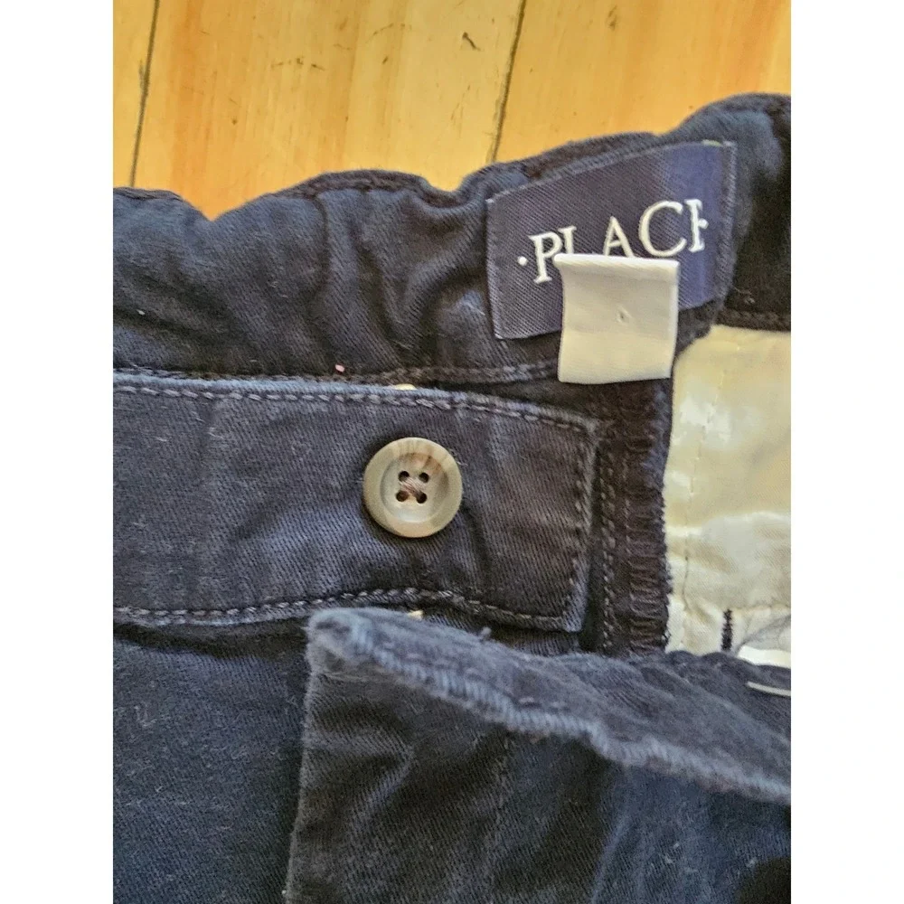 The‎ Childrens Place Boys Navy Blue Chino Pants Size 14 Straight Leg Twill Pants